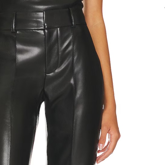 Alice + Olivia Ming Faux Leather Pant - Picture 2 of 8